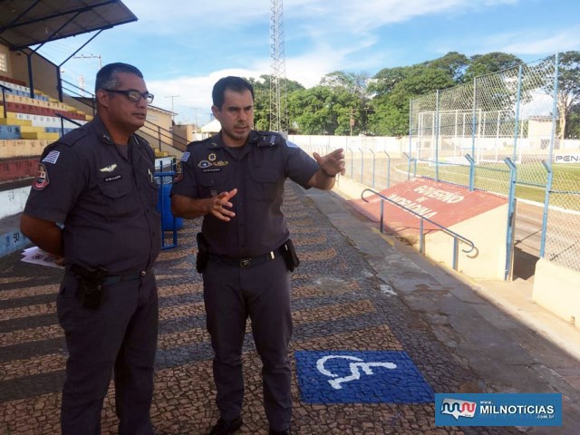 Baseado em Lei de segurança no estádio, Polícia Militar define regras para segurança de torcedores. Foto: Secom/Prefeitura