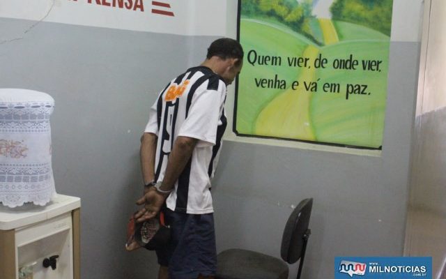 O ajudante geral Élcio Avelino Lopes Filho, o "Cebinho", de 44 anos, foi indiciado e preso por furto qualificado. Foto: MANOEL MESSIAS/Agência