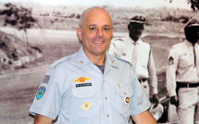 O Ten Cel Aranão conta com mais de 30 anos de efetivo serviço na Polícia Militar. Foto: Polícia Rodoviária