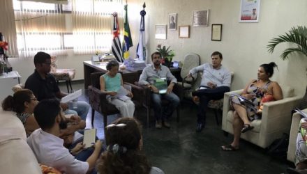 Reuniu serviu para dar inicio ao projeto Natal Iluminado 2019. Foto: DIVULGAÇÃO