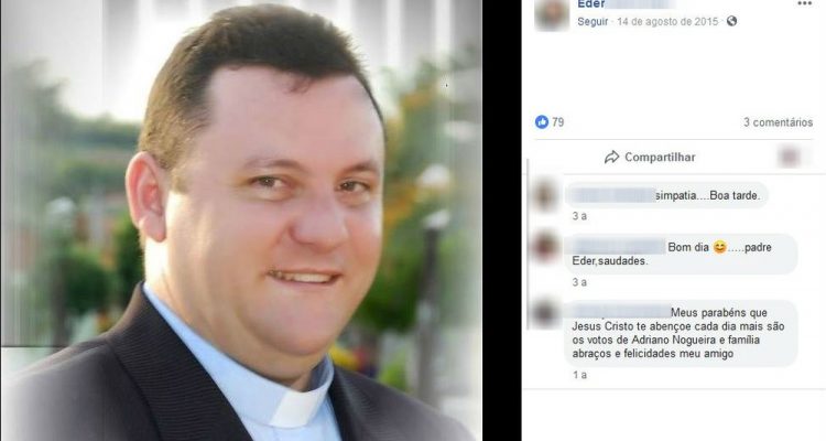 Padre pagou fiança e foi liberado após ser detido por embriaguez ao volante em Guaiçara — Foto: Reprodução/Facebook