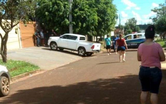 Crime aconteceu às 14h deste domingo. - Foto: Foto: Ponta Porã Informa/ Divulgação