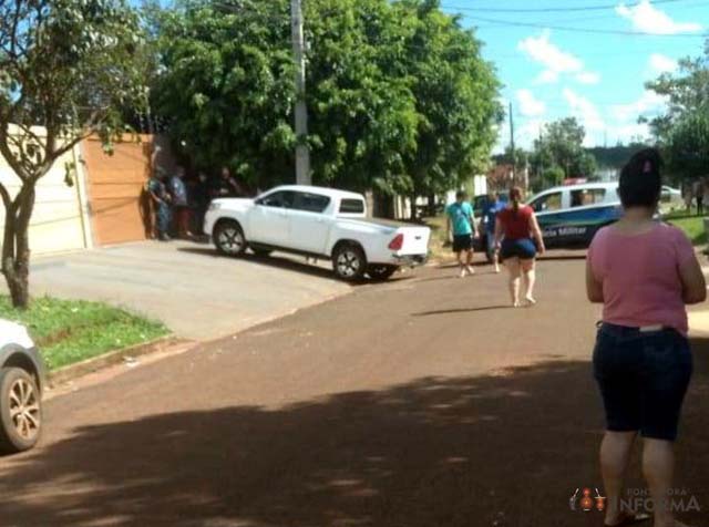 Crime aconteceu às 14h deste domingo. - Foto: Foto: Ponta Porã Informa/ Divulgação