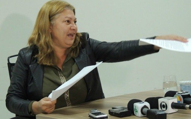 Vereadora Marisa Rocha (PSB), que atualmente está à frente da Secretaria Municipal de Esporte, Juventude e Lazer (SEJUVEL). Foto: Radio Cacula