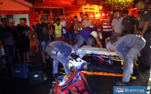 Apesar da gravidade do acidente, estudante fraturou apenas o tornozelo direito. Foto: MANOEL MESSIAS/Agência