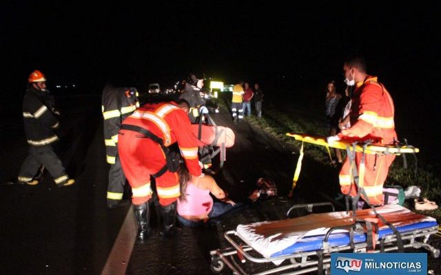 Cristielle, de 33 anos, pilotava a motocicleta, sofrendo escoriações pelo corpo e fratura do fêmur. Foto: MANOEL MESSIAS/Agência