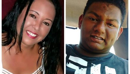 Mãe e filho foram mortos a facadas pelo ex-marido dela em Tabatinga — Foto: Facebook/Reprodução.