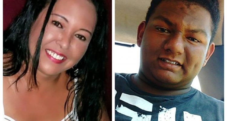 Mãe e filho foram mortos a facadas pelo ex-marido dela em Tabatinga — Foto: Facebook/Reprodução.