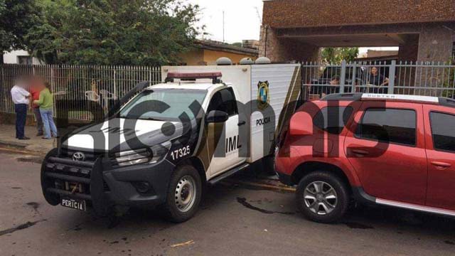 Garota estava com os pés e as mãos amarradas (foto: Alexandre Oshima/RICTV PR)