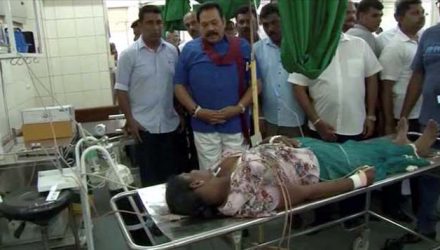 Veja imagens impressionantes da matança no Sri Lanka. Foto: DeranaTV / Reuters