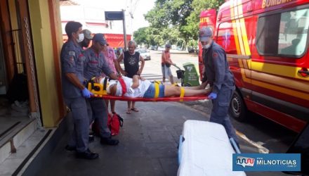 Enfermeira sofreu escoriações e contusões pelo corpo, felizmente leves. Foto: MANOEL MESSIAS/Agência