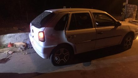 Polícia alega que eles estavam em atitude suspeita e se recusaram a parar — Foto: PM-MT/ Divulgação.
