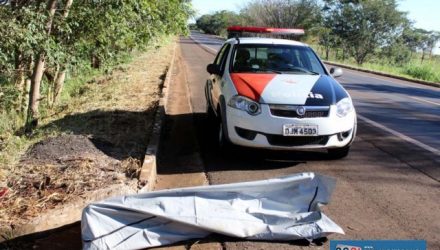 Corpo foi localizado no KM 193 da rodovia Integração. Foto: MANOEL MESSIAS/Agência