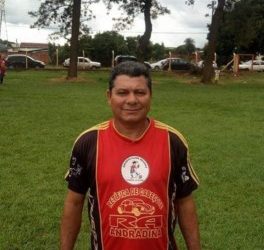 Luis Carlos Ramos, o "Lú Lumbriguinha", era muito conhecido no meio futebolístico andradinense. Foto: DIVULGAÇÃO