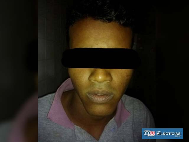 Capturado foi encaminhado ao plantão policial e posteriormente à cadeia de Ilha Solteira, à disposição da justiça. Foto: DIVULGAÇÃO