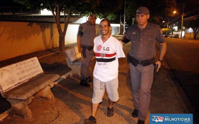 ‘Roxin’ foi indiciado pelo crime de tráfico de entorpecente e ficou a disposição da justiça. Foto: MANOEL MESSIAS/Agência