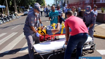 Agente funerário sofreu escoriações e contusões pelo corpo, além de um corte leve no antebraço direito. Foto: MANOEL MESSIAS/Agência