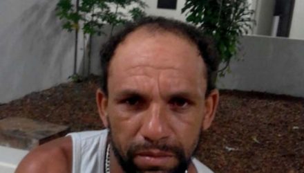 Edson de Carvalho Santos, vulgo “Baiano”, usava o nome do irmão desde que fugiu ao ser beneficiado por uma saidinha temporária. Foto: DIVULGAÇÃO