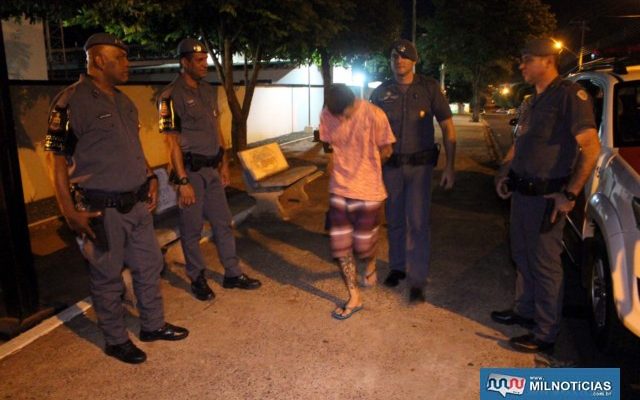 Acusado foi encaminhado ao plantão policial, indiciado, arbitrada fiança de R$ 4 mil, não sendo paga e ele permaneceu preso. Foto: MANOEL MESSIAS/Agência