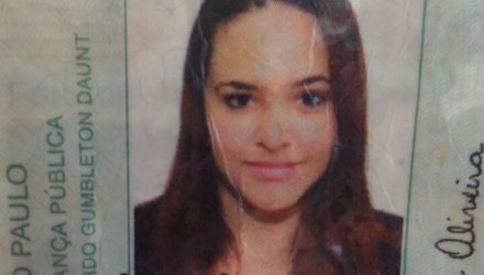 Brenda Lima de Oliveira, de 20 anos, foi morta por policial que atirou da sacada de casa em Poá — Foto: Reprodução.