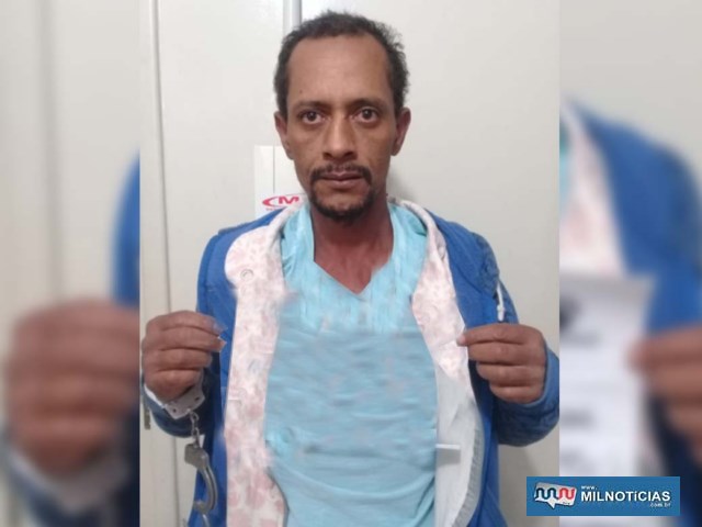 Serviços gerais foi preso acusado de furto qualificado. Foto: DIVULGAÇÃO