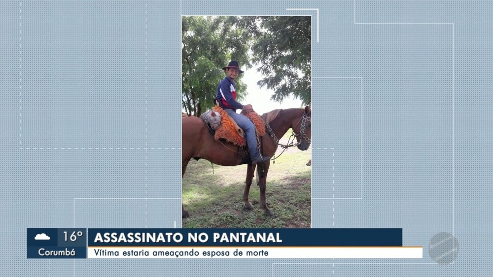 Lyohans morreu após confusão com a esposa — Foto: Reprodução/TV Morena.