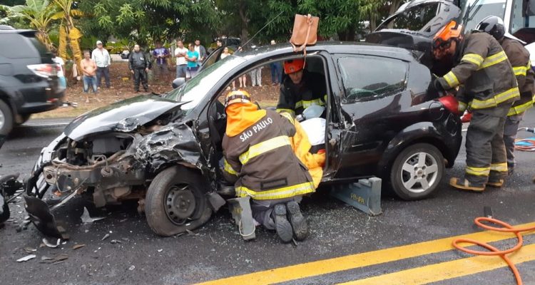 Acidentes na região de Marília registraram aumento de 19% no índice de fatalidade neste primeiro semestre — Foto: Corpo de Bombeiros/Divulgação.