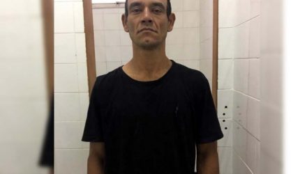 Cleone foi capturado no Parque São Gabriel, por força de um Mandado de prisão expedido pela 2° Vara de Execução Penal de Campo Grande/MS. Foto: DIVULGAÇÃO