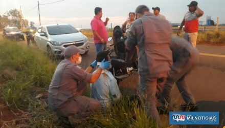 Gerente comercial sofreu escoriações pelo corpo, sendo a mais grave na canela da perna esquerda. Foto: MANOEL MESSIAS/Agência