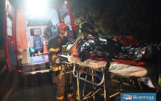 Mulher foi socorrida pelos bombeiros e resgate da Via Rondon até a UPA - Unidade de Pronto Atendimento, permanecendo em observação. Foto: MANOEL MESSIAS/Agência