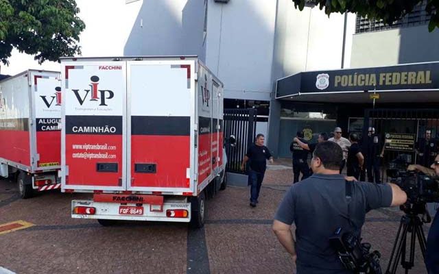 Operação foi coordenada pela Delegacia da PF em Araçatuba (Foto: Regional Press)