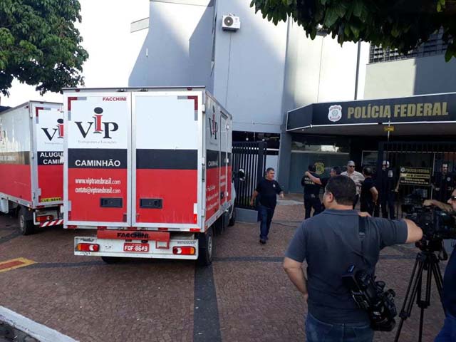 Operação foi coordenada pela Delegacia da PF em Araçatuba (Foto: Regional Press)