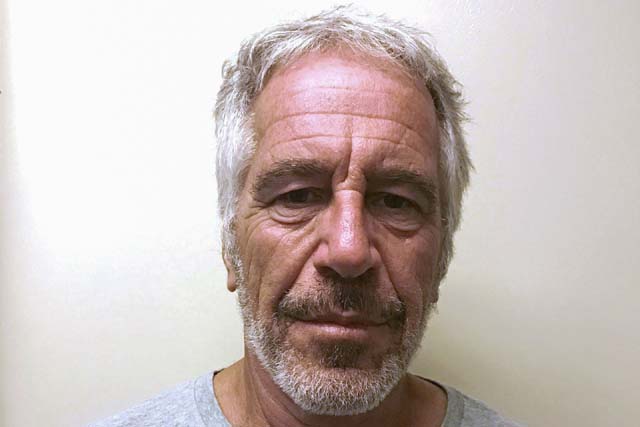Jeffrey Epstein, preso por crimes sexuais, em fotografia tirada pela divisão criminal de Justiça de Nova York — Foto: New York State Division of Criminal Justice Services/Handout/File Photo via REUTERS.