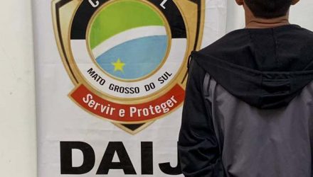 Homem é preso suspeito de engravidar menina de 12 anos, em Corumbá. — Foto: Divulgação/Polícia Civil.