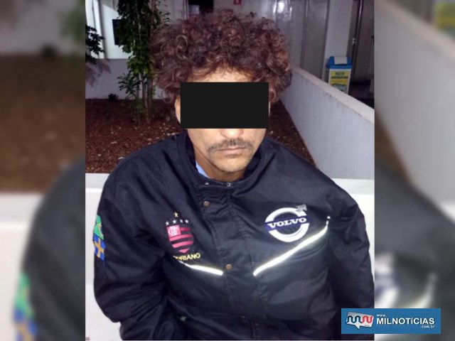 J. C. F., o “Baiano”, de 44 anos, foi indiciado acusado de tráfico de entorpecentes. Foto: DIVULGAÇÃO