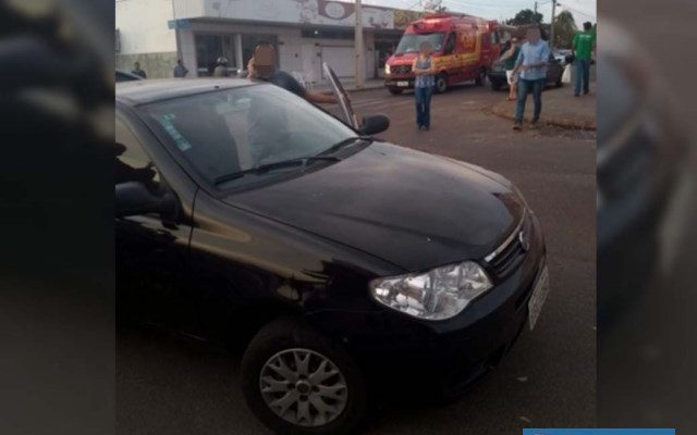 Acidente aconteceu quando motorista do Fiat Pálio atravessou a movimentada via do bairro Benfica. Foto: DIVULGAÇÃO