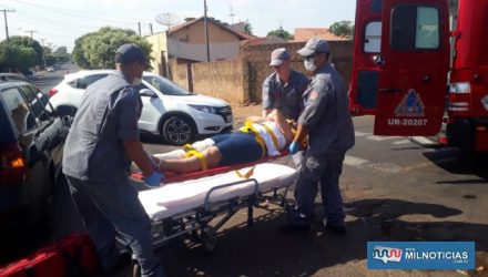 Autônoma sofreu escoriações no cotovelo e uma pancada forte na canela, ambos lado direito. Foto: MANOEL MESSIAS/Agência