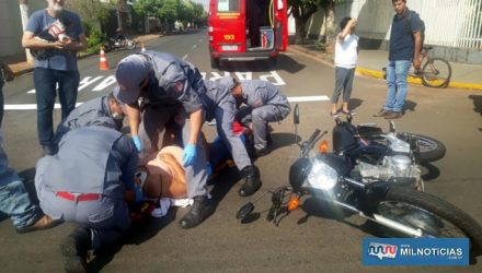 A. C. A. L. F., de 28 anos, sofreu escoriações pelo corpo e fratura do braço esquerdo. Foto: MANOEL MESSIAS/Agência