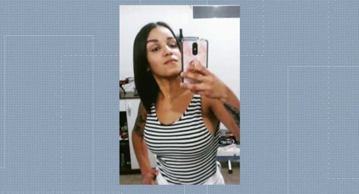 Andressa Soares Lima Dominique, de 20 anos, foi morta em Duque de Caxias, na Baixada Fluminense — Foto: Reprodução/ TV Globo.