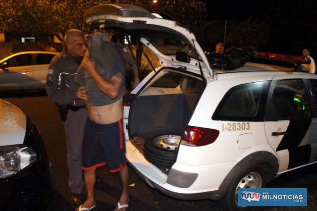 Em junho de 2018 foi preso depois de praticar um furto em Guaraçaí. Foto: MANOEL MESSIAS/Agência