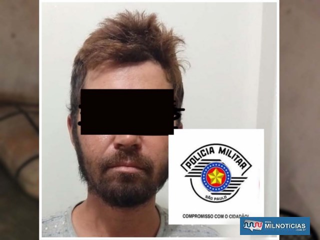 O pedreiro J. W. M. S., de 28 anos, foi indiciado por furto, não pagando a fiança arbitrada, permanecendo á disposição da Justiça. Foto: DIVULGAÇÃO/PM