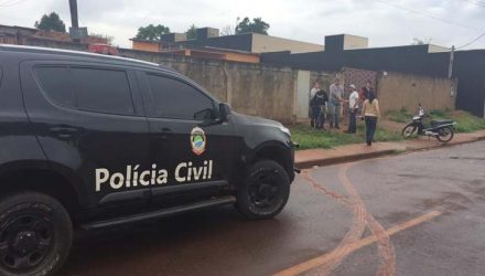 Mulher é morta com cinco tiros de pistola, em Ponta Porã (MS). — Foto: Porã News.