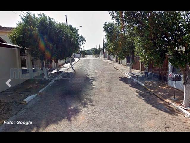 Rua onde esta localizada a casa em que aconteceu o caso absurdo. Foto: Google