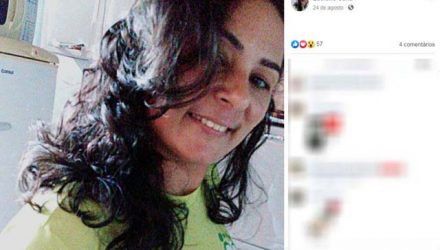 Luciene Ferreira Sena, de 39 anos, teve 80% do corpo queimado após ex atear fogo em carro em Pirassununga — Foto: Reprodução/Facebook