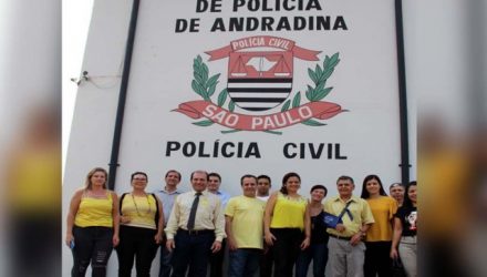 Evento para marcar o setembro amarelo aconteceu nas dependências da Delegacia Seccional de Andradina. Fotos: MANOEL MESSIASA/Agência