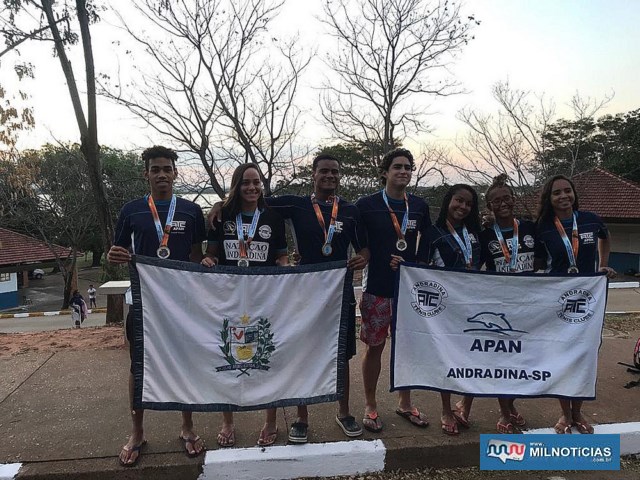 Andradinenses competiram e conquistaram vice-liderança na classificação geral. Foto: Secom/Prefeitura