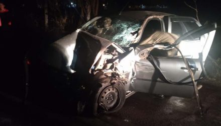 Motorista morre após acidente com caminhão em municípios de MS — Foto: Corpo de Bombeiros/Divulgação.