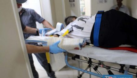 Auxiliar de mecânico sofreu fratura do braço, fêmur, lado esquerdo, e traumatismo craniano leve. Permanece internado. Foto: MANOEL MESSIAS/Agência