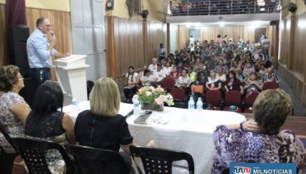 Conferência abordou o tema “Assistência Social, Direito do Povo com Financiamento Público e Participação Social”. Foto: Secom/Prefeitura