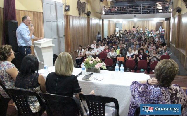 Conferência abordou o tema “Assistência Social, Direito do Povo com Financiamento Público e Participação Social”. Foto: Secom/Prefeitura